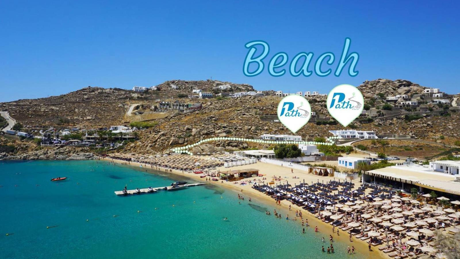 1Path Houses, Super Paradise Mykonos Mykonos Town Exterior foto